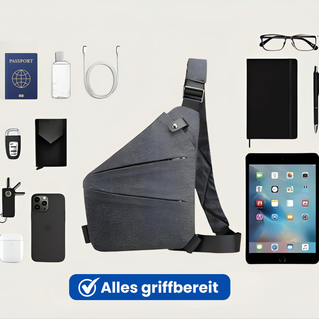 Sac bandoulière anti-vol